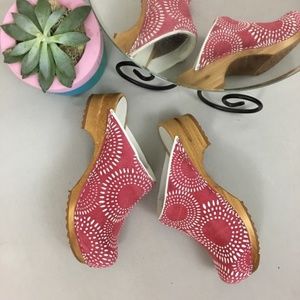 Sanita Wooden Clogs